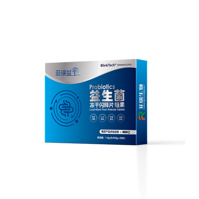 Suplemen Probiotik Kesehatan Tablet Kering Beku OEM