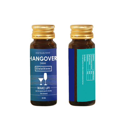 Hangover Liver Meringankan Alkohol Ekstrak Herbal Cairan Oral Minuman Hangover OEM/ODM