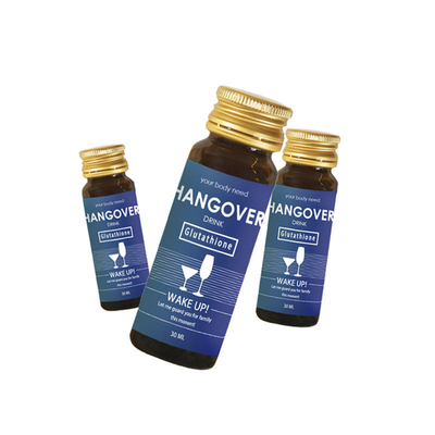 Hangover Liver Meringankan Alkohol Ekstrak Herbal Cairan Oral Minuman Hangover OEM/ODM