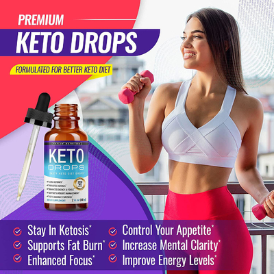 OEM Disesuaikan Logo Fat Burner Weight Loss Slimming Diet Liquid Oil Keto Diet Drops Untuk Pria dan Wanita