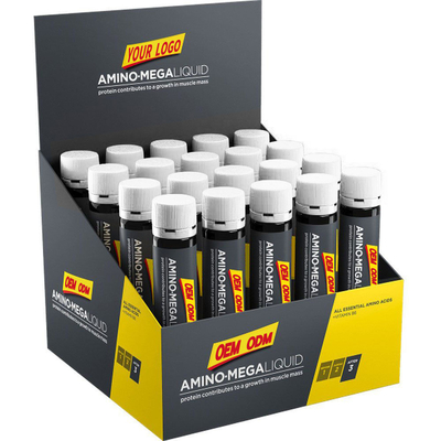 OEM ODM kebugaran Vitamin C Minum Minuman Energi Amino Asam Amino Cair Suplemen asam amino OEM