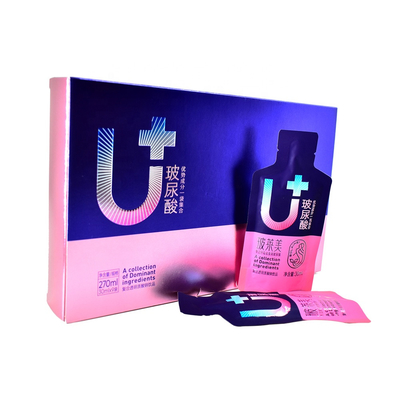 OEM 6000mg Sodium Hyaluronic Acid Dewasa Asam Amino Anti-penuaan Kolagen Oral Cairan Kecantikan Minuman Kolagen Kulit