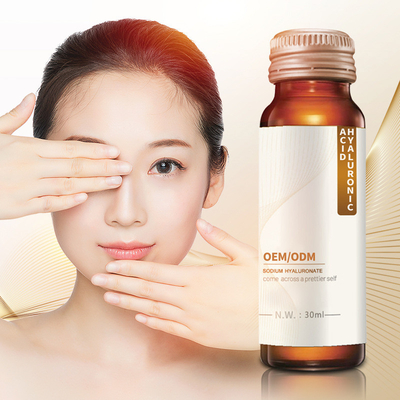 OEM 6000mg Sodium Hyaluronic Acid Dewasa Asam Amino Anti-penuaan Kolagen Oral Cairan Kecantikan Minuman Kolagen Kulit