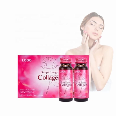OEM/ODM Halal Sarang Burung Kolagen Pemutih Kulit Cairan Buah Minuman Asam Hyaluronic Kolagen Cairan Oral