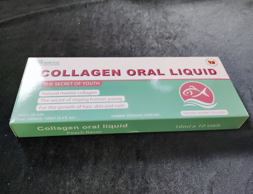 100% Natural Fish Collagen Peptide Drink Beauty Oral Liquid Beauty 10ml Suplemen Kesehatan Grosir OEM