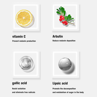 OEM Kualitas Tinggi 30ml Super Whitening Oral Liquid Anti-Oxidant Meningkatkan Kekebalan Kulit Mencerahkan Suplemen Minuman