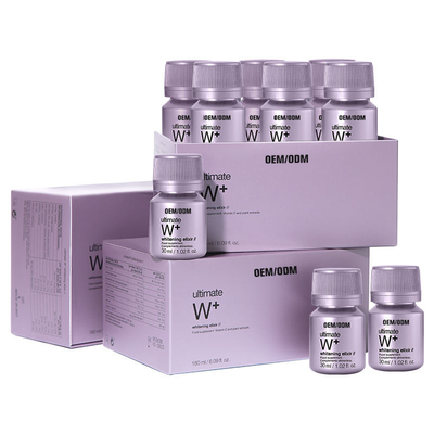 OEM Kualitas Tinggi 30ml Super Whitening Oral Liquid Anti-Oxidant Meningkatkan Kekebalan Kulit Mencerahkan Suplemen Minuman