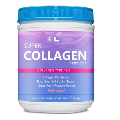 OEM Collagen Protein Drink Powder Produk Kecantikan Hydrolyzed Fish Collagen Peptide