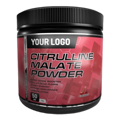 Suplemen Binaraga OEM Citrulline malate L-citrulline DL-malat Powder L-Citrulline