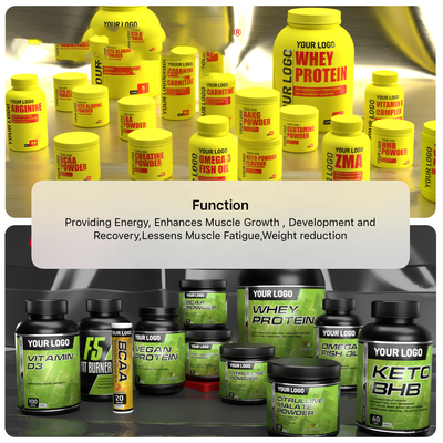Suplemen Binaraga OEM Citrulline malate L-citrulline DL-malat Powder L-Citrulline