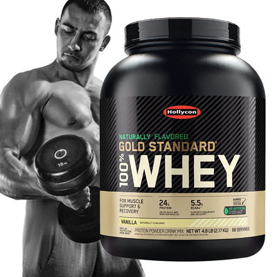 OEM 100% Whey Protein Powder Suplemen BCAA yang Terjadi Secara Alami