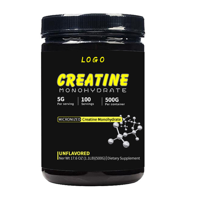 Suplemen Diet Makanan OEM creatine monohydrate 500g whey creatine monohydrate Powder