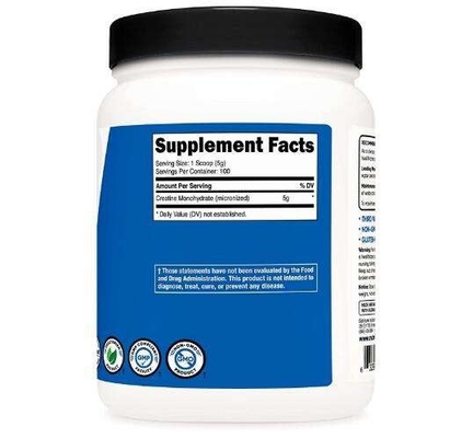 OEM Pure Grade Creatine Monohydrate Micronized Powder Suplemen Pasca-Latihan