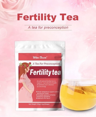 Teh Kehamilan Kesuburan Wanita OEM Detox Cleaning Rahim Suplemen