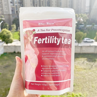Teh Kehamilan Kesuburan Wanita OEM Detox Cleaning Rahim Suplemen