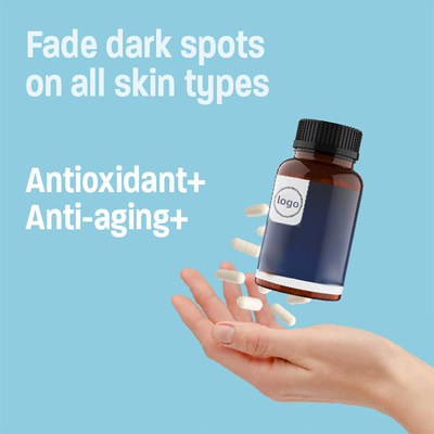 OEM Antioksidan gelules glutathionee kapsul pencerah kulit