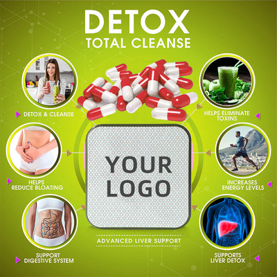 Suplemen Kesehatan Berkualitas Tinggi OEM Vegan Membakar Lemak Penurunan Berat Badan Membakar Pil Detoks FatZorb Slimming Capsules