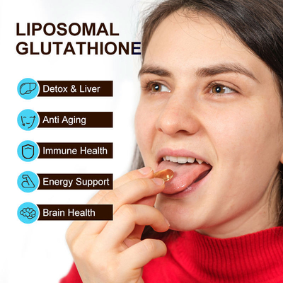 OEM Grosir 60pcs glutathione 500mg kapsul Produk Pemutih Kulit Kecantikan Glutathione Capsule
