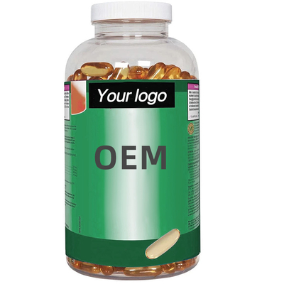 OEM HALAL Private Label Minyak Ikan Omega 3 Softgels Kapsul Berkualitas Tinggi