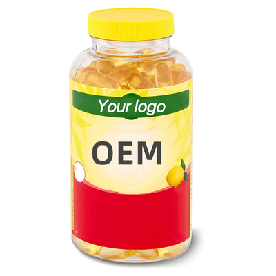 OEM HALAL Private Label Minyak Ikan Omega 3 Softgels Kapsul Berkualitas Tinggi