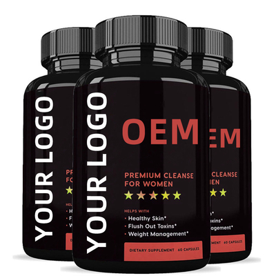 OEM Best Selling Private Label Colon Cleanse Weight Loss Pills Slimming Capsules Probiotik Detox Capsules