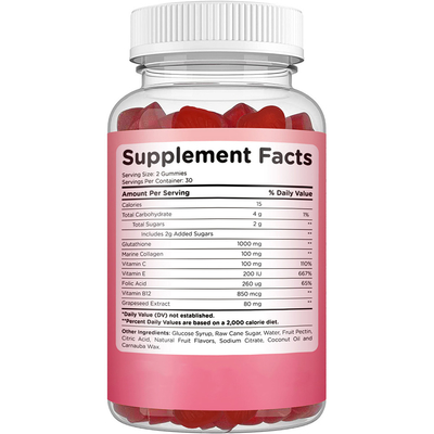 Kapsul Glutathione OEM Kolagen Anti Penuaan L-Glutathione