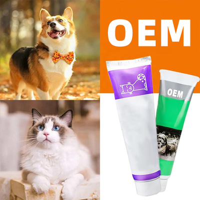 OEM &amp; ODM Dog Cat Vitamin Mineral Suplemen Perawatan Sehat 120g Pet Nutrition Plus Gel