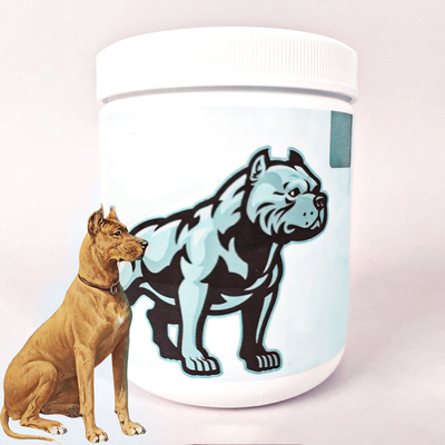 OEM Natur Pet Nutrit Training Dapatkan Suplemen Tablet Kesehatan Otot Gain Builder Dog Weight Gain Suplemen Protein