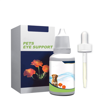 OEM Pet Eye Drops Suplemen Gizi Hewan Peliharaan Untuk Anak Anjing Dan Anak Kucing