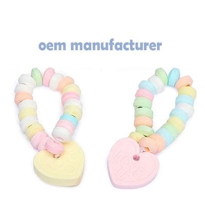 OEM Tablet Permen Permen Vegan Kalung Manis Untuk Anak-Anak