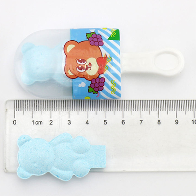 Permen Ditekan Kantung Teddy Bear Lollipop / Tablet Beruang Permen Lollipop OEM