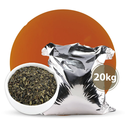 OEM Grosir 20kg Paket Tas Katering Teh Hijau Jasmine Daun Massal untuk Bubble Tea