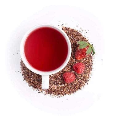 OEM Minuman Segar dan Sehat Kantong Teh Buah Stroberi Raspberry Tenang