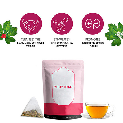 OEM Infeksi Saluran Kemih Teh ISK Transparan Herbal Campuran Teh Kesehatan Ma Wei Ya Luo Jin Si Cha