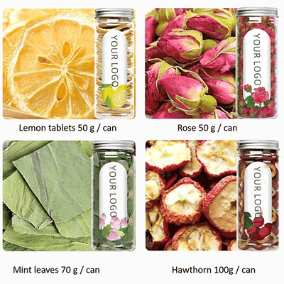 OEM 40 teh herbal Cina halus yang berbeda dengan sifat anti kecemasan