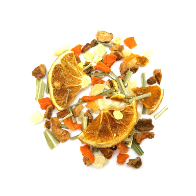 OEM Fruit Mix Tea Flavor Tea Celup Lemon Passion Fruit Flavor Tea Blend