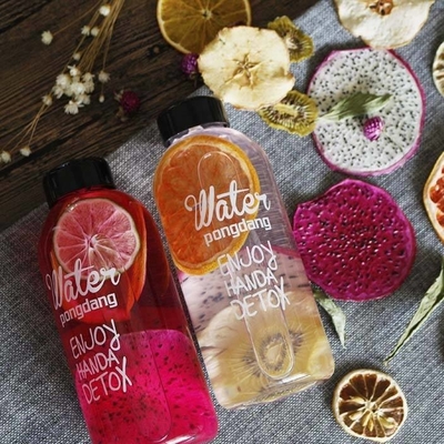 Grosir Pabean Kemasan OEM Teh Celup Teh Buah Kering, Teh Detox Iris Buah Organik Buatan Tangan Alami