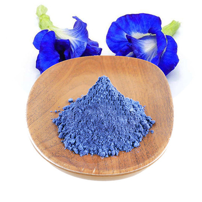 Herbal Alami Kering Blue Butterfly Pea Flower Tea OEM