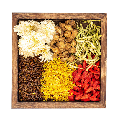 Alternatif Sehat Organik Untuk Teh OEM Chinese Classic Handmade Chrysanthemum Cassia Seed Tea
