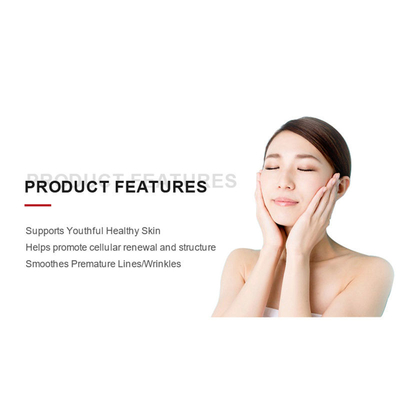 Sodium Hyaluronate Solid Minuman OEM Produk Perawatan Kesehatan Wanita