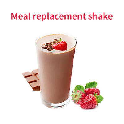 500g / Botol Suplemen Kesehatan OEM Menurunkan Berat Badan Pengganti Makanan Bebas Susu Shake