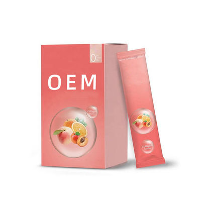 Dewasa OEM Fish Collagen Peptide Whitening Remaja Bergizi