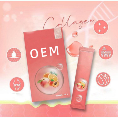Dewasa OEM Fish Collagen Peptide Whitening Remaja Bergizi