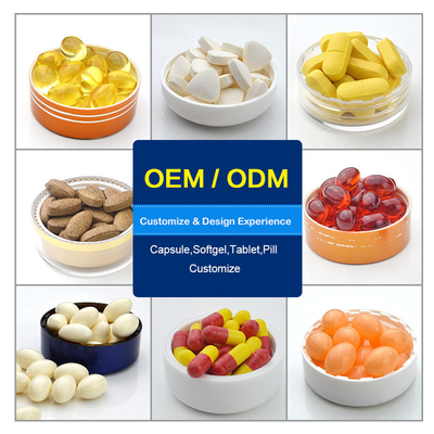 Private Label Retinol ISO 22000 A To Z Multivitamin Tablet Untuk Kesehatan Kulit / Mata Pria
