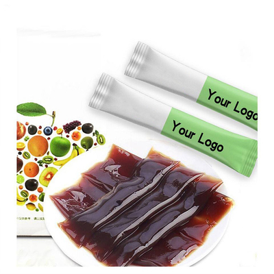 OEM / ODM Private Label Meningkatkan Kekebalan Fruity Jelly Tetes Enzyme Jelly Collagen Enzyme Jelly Untuk Menurunkan Berat Badan