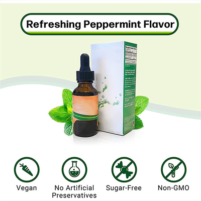 Vegan Vitamin D3 Vitamin K2 MK7 Tetes Untuk Orang Dewasa OEM
