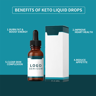 OEM Biotin Collagen Drops 60ml Keto Drops Untuk Menurunkan Berat Badan