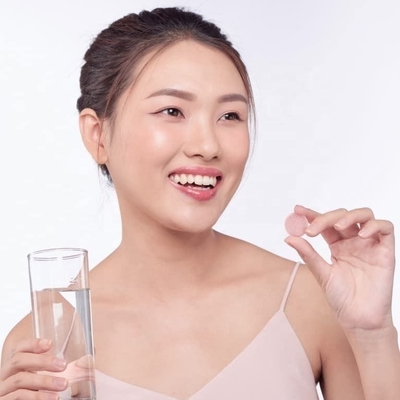 Pil OEM Pemutih Kulit Private Label Glutathione Vitamin C Tablet Effervescent Untuk Diet Antioksidan