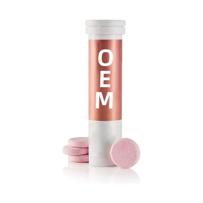 Pil OEM Pemutih Kulit Private Label Glutathione Vitamin C Tablet Effervescent Untuk Diet Antioksidan