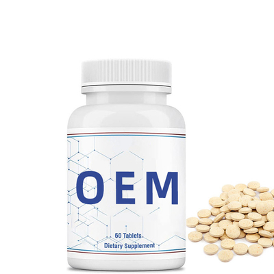 ODM OEM Tablet Yodium 65mg Tablet Kalium Yodium Tiroid Mendukung Pil Suplemen Yodium